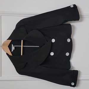 White Houae Black Market Cropped Jacket